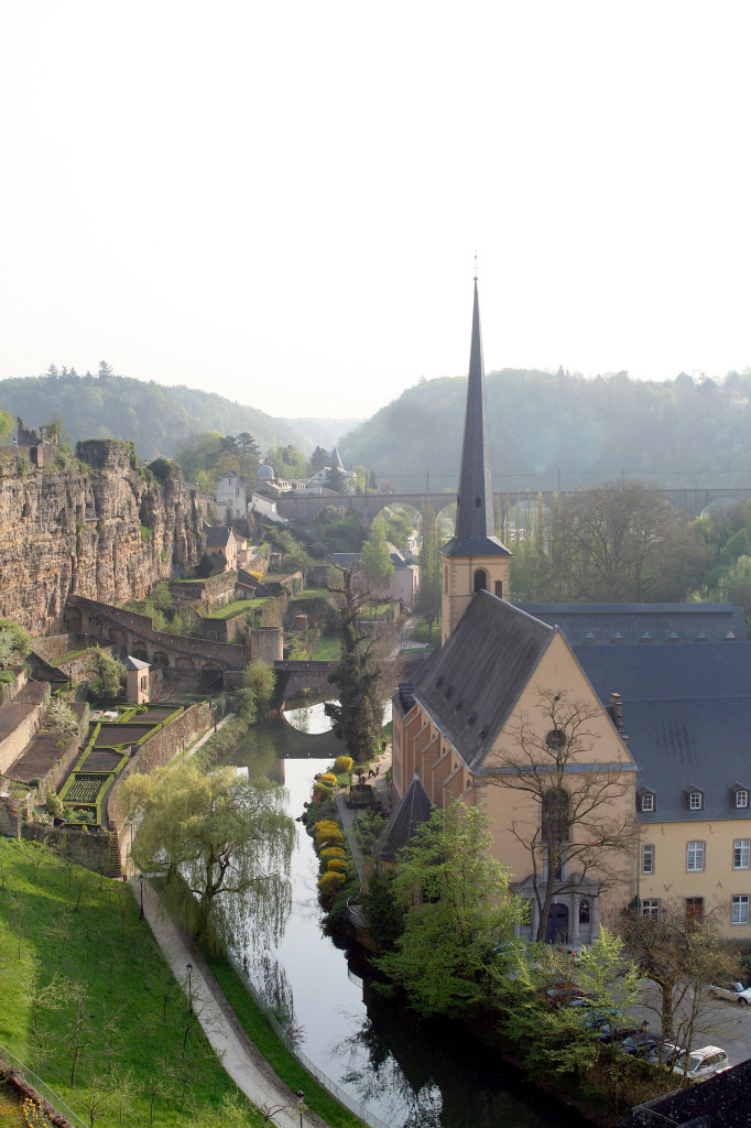 Der Grund, eines der idyllischsten Viertel der Stadt Luxemburg