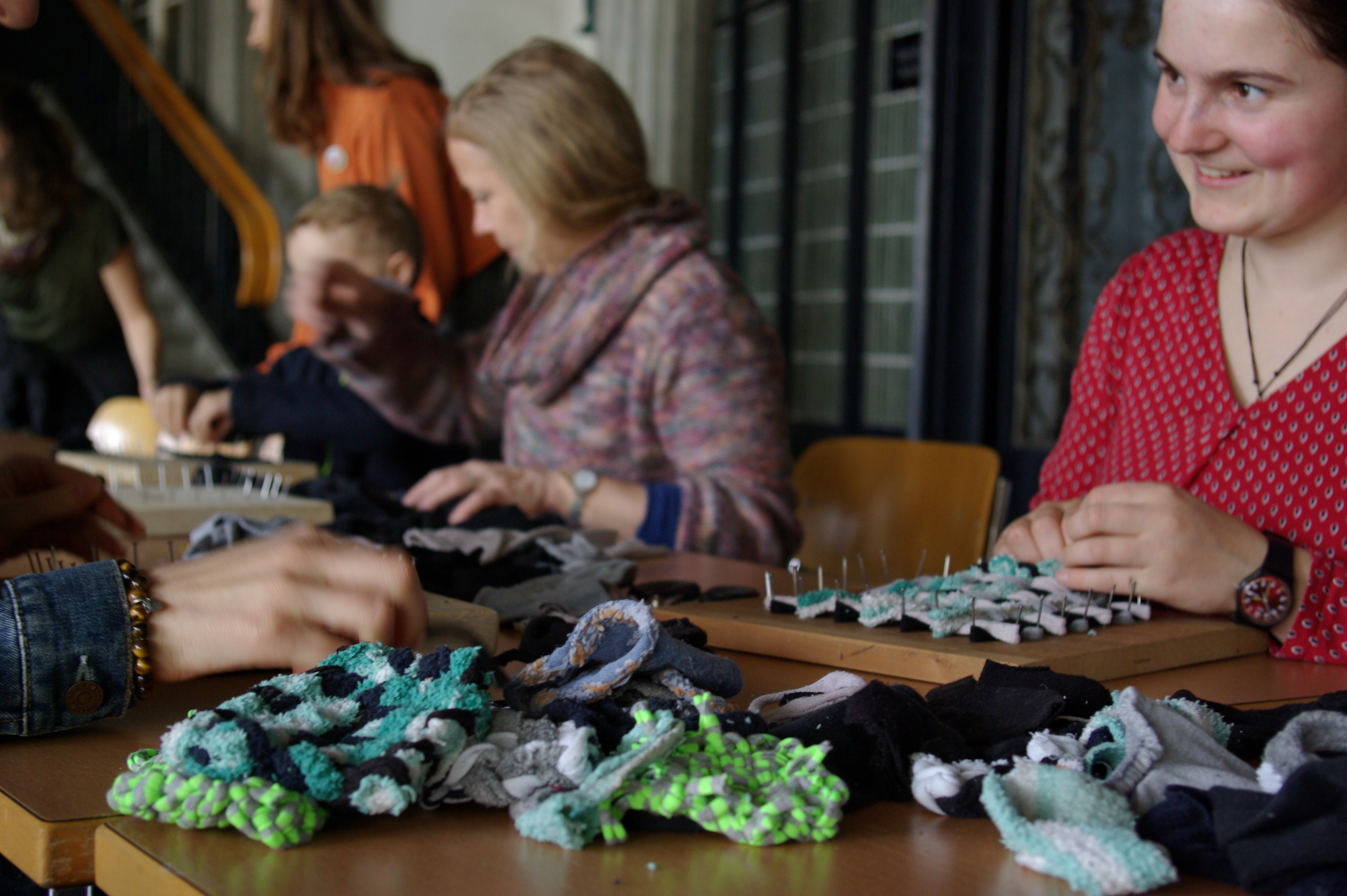 Workshop Tawashi (Abwaschschwamm)